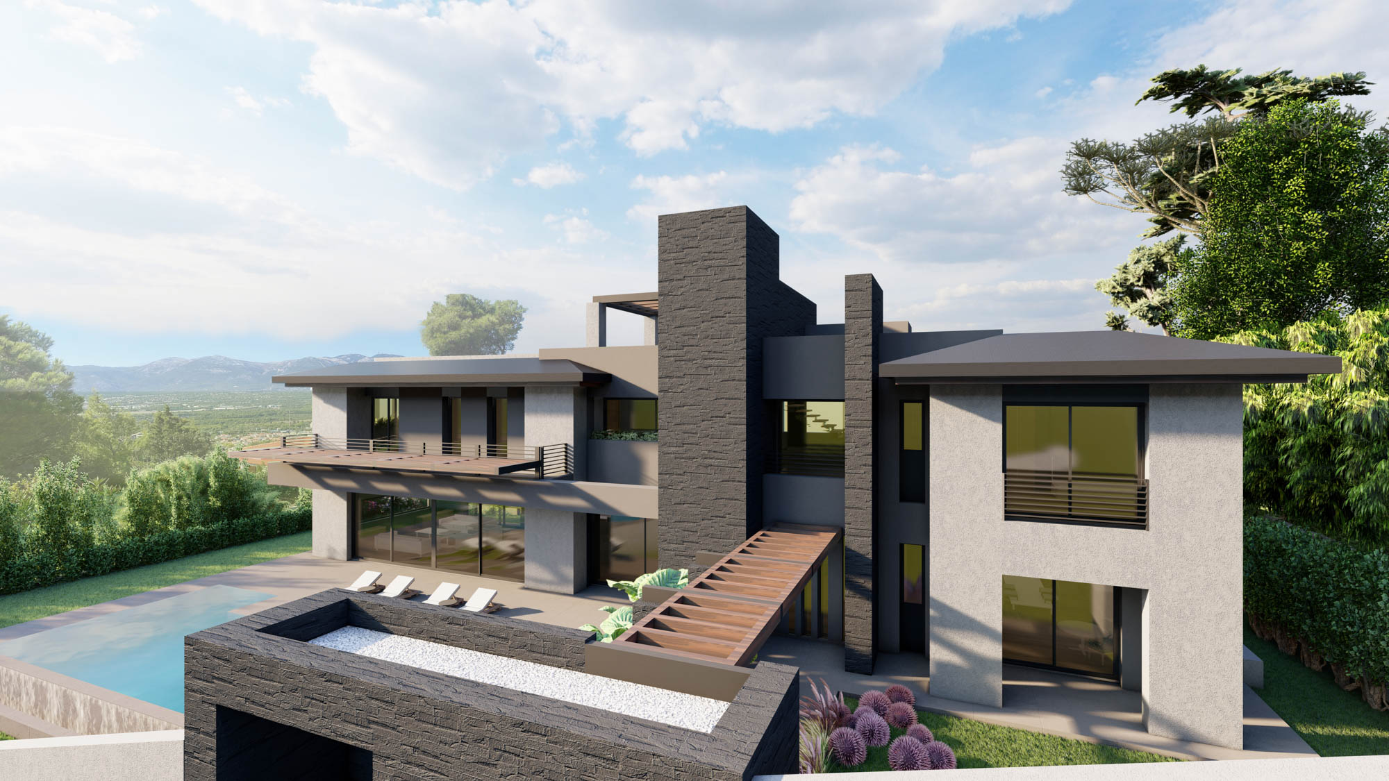 Moustroufis-Architects-Residence-HT House in Ekali